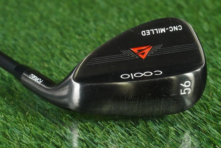 COOLO SAND WEDGE CNC-MILLED FORGED BLACK SATIN PRO SR-65 SOFT REGULAR RH 56