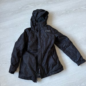 Black Girls Large Columbia Jacket (Used)