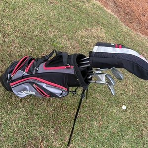 Junior 2014 Tour Edge Hot Launch Right Handed Clubs (Full Set) Junior 7 Pieces (Used)