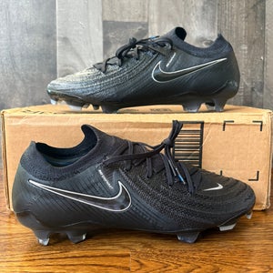 Nike Phantom GX II 2 Elite FG Black FJ2559-001 Men's Sz 7.5 Women's 9 Cleats New