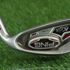 PING K15 7 IRON TI FACE AWT STEEL STIFF FLEX BLACK DOT RH ~ LOOK!!