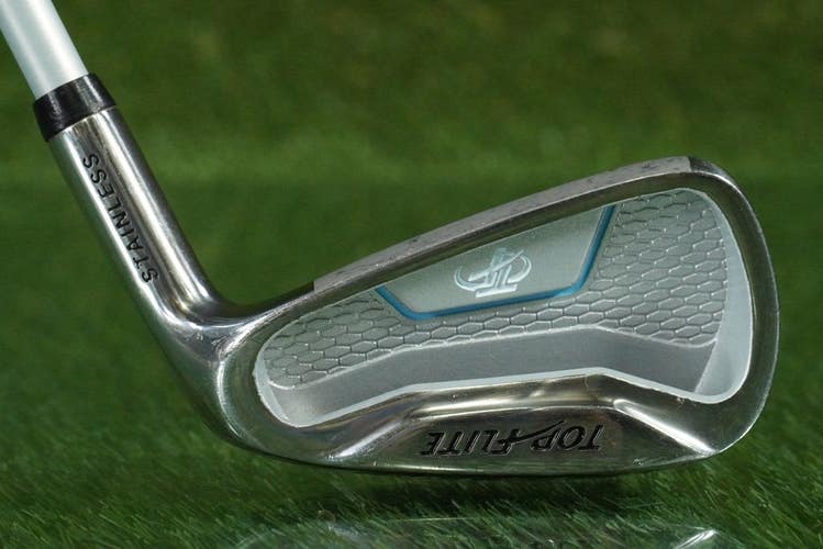 TOP FLITE STAINLESS 7 IRON GRAPHITE LADIES WOMEN'S FLEX RH ~ LOOK!!