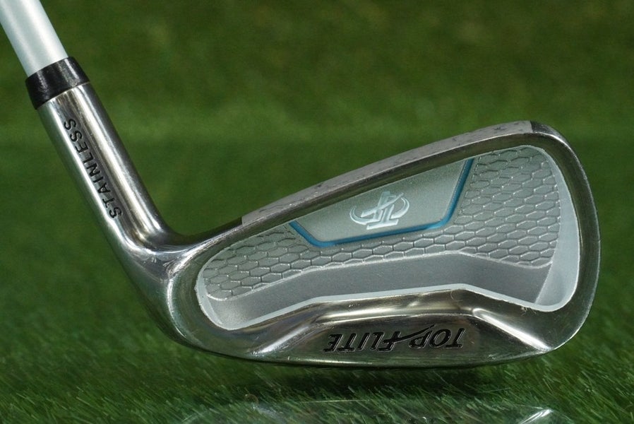 TOP FLITE STAINLESS 7 IRON GRAPHITE LADIES WOMEN'S FLEX RH ~ LOOK!!