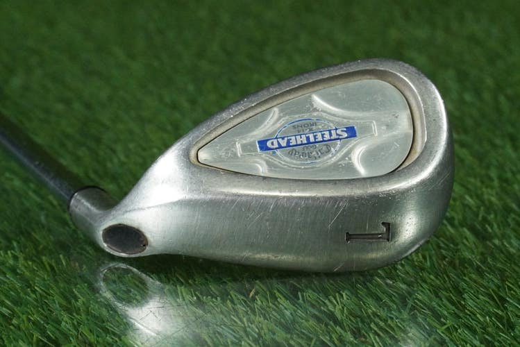 CALLAWAY STEELHEAD X-14 LOB WEDGE "L" STEEL SHAFT RH W/ NEW GRIP!!