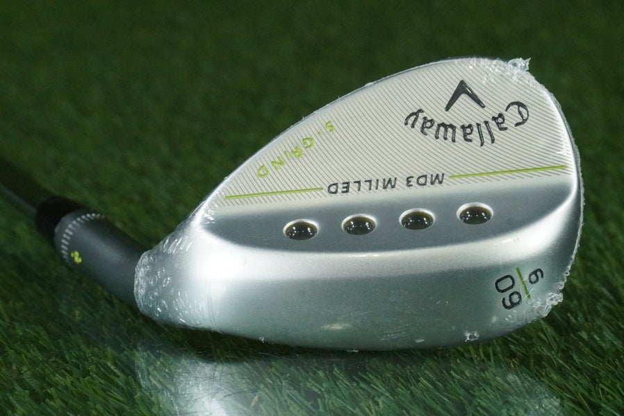 CALLAWAY MD3 MILLED LOB WEDGE S-GRIND TRUE TEMPER WEDGE FLEX RH 60 9 ~ NEW!!