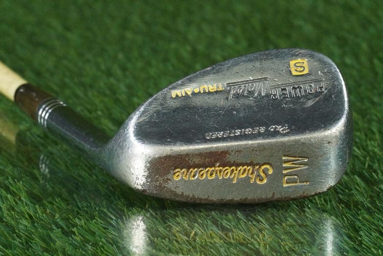 SHAKESPEARE POWER MATED PITCHING WEDGE "PW" WONDERSHAFT FIBER GLASS SHAFT RH