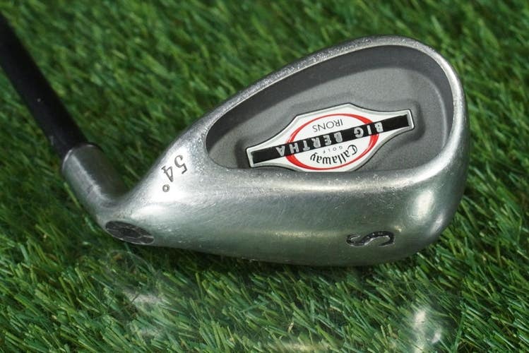 CALLAWAY BIG BERTHA 2002 SAND WEDGE "S" RCH 75I GRAPHITE LIGHT FLEX RH 54