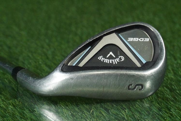 CALLAWAY EDGE SAND WEDGE "S" STEEL STIFF FLEX RH ~ LOOK!!