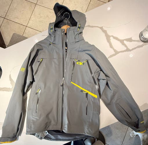 Gray Kids Unisex Small Outdoor Research Jacket (Used)