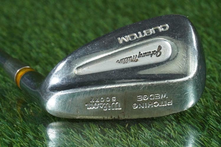 WILSON JOHNNY MILLER CUSTOM PITCHING WEDGE 50077 MATCHED FLEX LITE RH ~ VINTAGE!