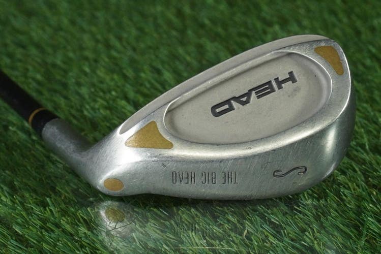 HEAD THE BIG HEAD SAND WEDGE "S" BORON GRAPHITE TRUE TEMPER MID-FLEX RH~VINTAGE!
