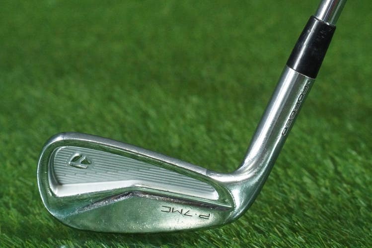 TAYLORMADE FORGED P-7MC 9 IRON FST KBS $-TAPER 130 STEEL EXTRA STIFF FLEX LH