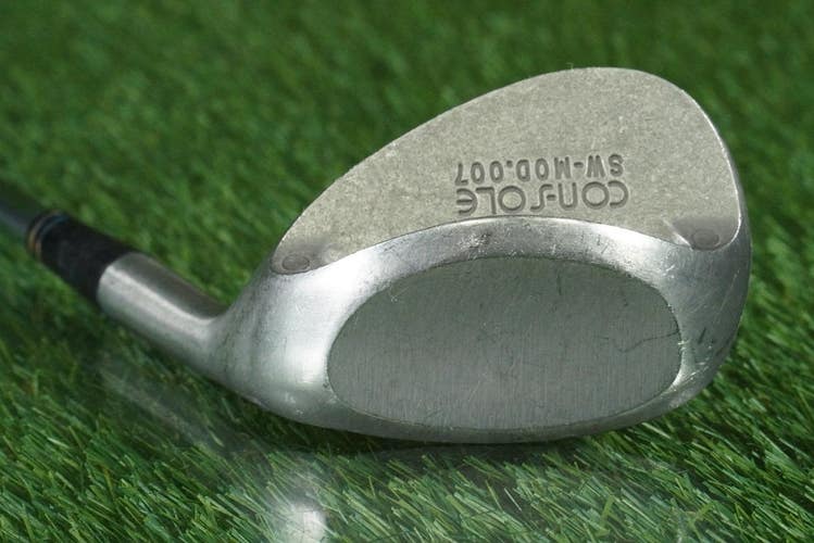CON-SOLE SAND WEDGE "SW" MOD.007 STEEL SHAFT RH ~ LOOK!!
