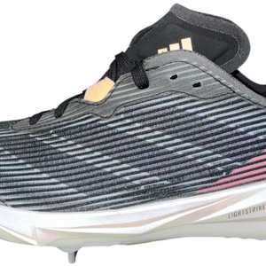 BlackAdidas Adizero Instinct Softball Cleats Womens Size 6.5 Black Pink Silver New