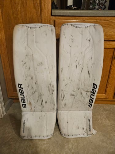 34" 2024 Bauer Supreme Shadow Goalie Leg Pads (Used)