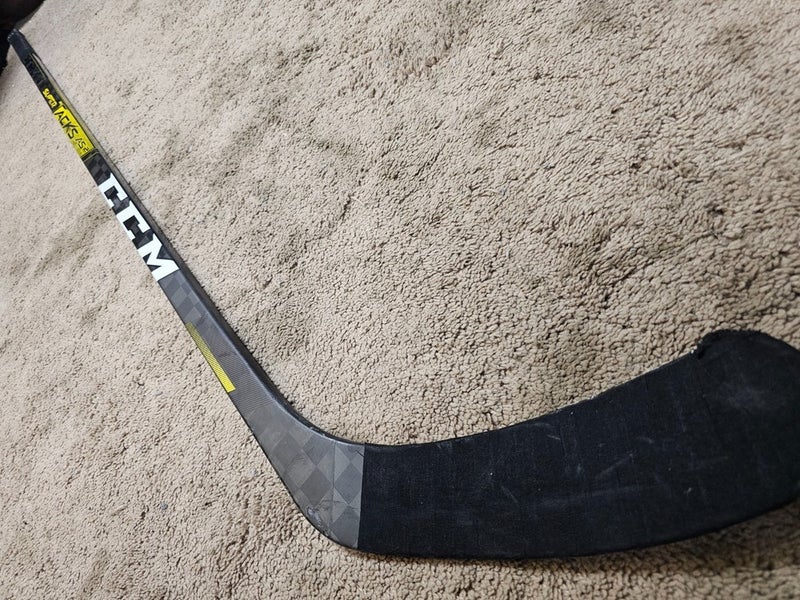 BROCK MCGINN 21'22 Pittsburgh Penguins NHL Game Used Hockey Stick COA a