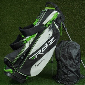 AWESOME TAYLORMADE RBZ STAND BAG ROCKETBALLZ 5 WAY DIVIDERS GOLF BAG ~ WOW!!