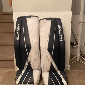 34" 2021 Bauer Supreme 3S Goalie Leg Pads (Used)