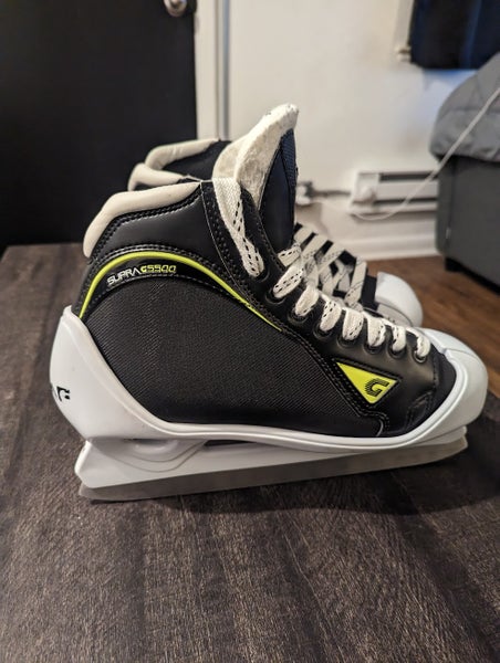 Graf Supra G5500 Hockey Goalie Skates Regular Width 8.5 (Used)
