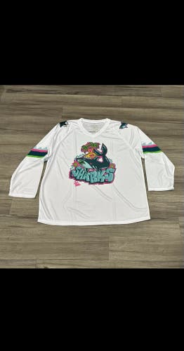 San Jose Sharks Jersey - Fan Design Promo Jersey - Medium