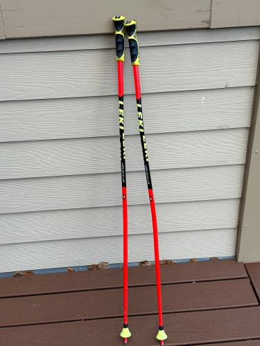 44in (110cm) Leki World Cup Lite GS Racing Ski Poles (Used)