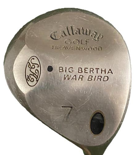 Callaway Big Bertha Heaven Wood 7w 22* RH Memphis Stiff Steel 40.5 Stock Grip HC