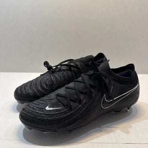 Black Men's Size M 6.5 (W 7.5) Nike Phantom GX Cleats (New)