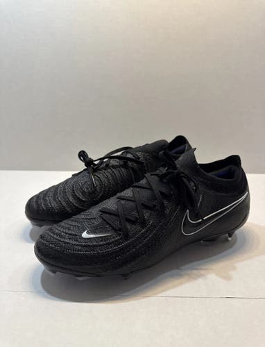 Black Men's Size M 6.5 (W 7.5) Nike Phantom GX Cleats (New)