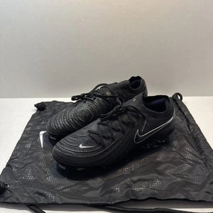 Black Men's Size M 7.5 (W 8.5) Nike Phantom GX Cleats (New)