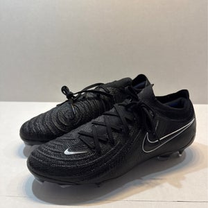 Black Men's Size M 6.5 (W 7.5) Nike Phantom GX Cleats (New)