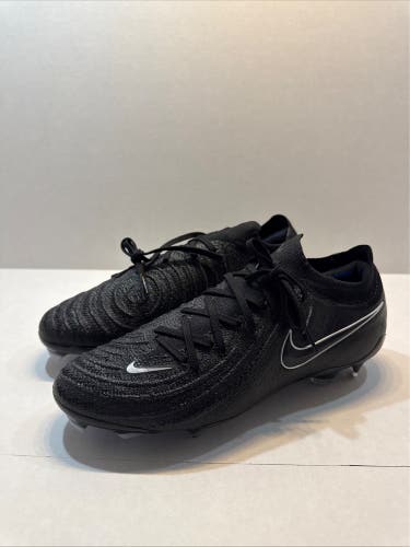 Black Men's Size M 6.5 (W 7.5) Nike Phantom GX Cleats (New)