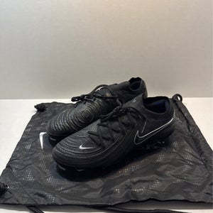 Black Men's Size M 7.5 (W 8.5) Nike Phantom GX Cleats (New)