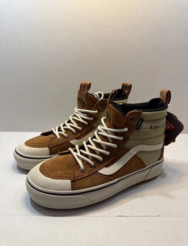 Brown Men's Size M 7.0 (W 8.0) Adult Vans Shoes (New)