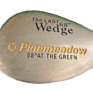 Pinemeadow Golf The Last Lob Wedge 68* At The Green RH Stiff Steel 35.5 New Grip