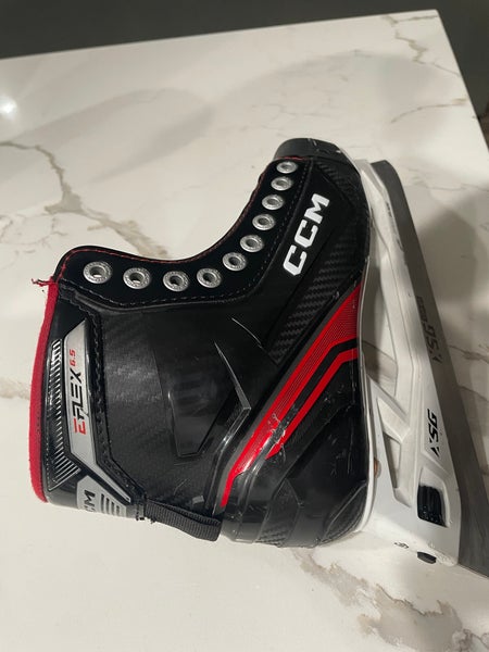 CCM EFLEX 6.5 Hockey Goalie Skates Regular Width 7 (Used)