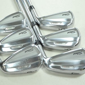 Titleist T100S 2021 5-PW Iron Set Regular Flex Right Project X LZ Steel # 201682