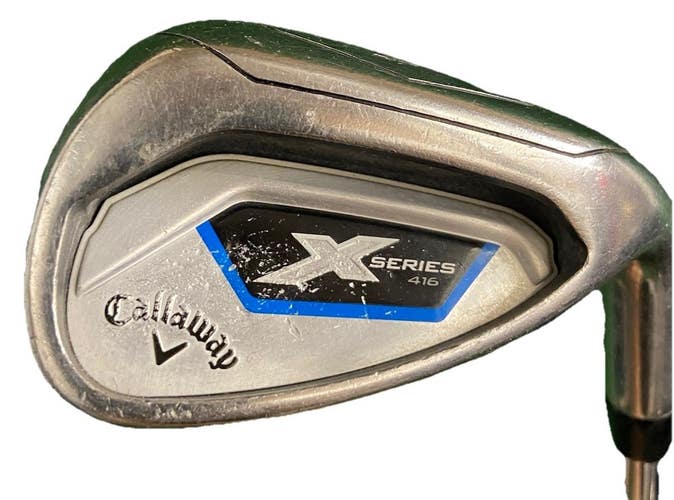 Callaway X Series 416 Single Approach Wedge RH Uniflex Stiff Steel 35" New Grip