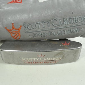 Titleist 1998 Scotty Cameron Oil Can Classic Santa Fe 35" Putter Steel # 196685