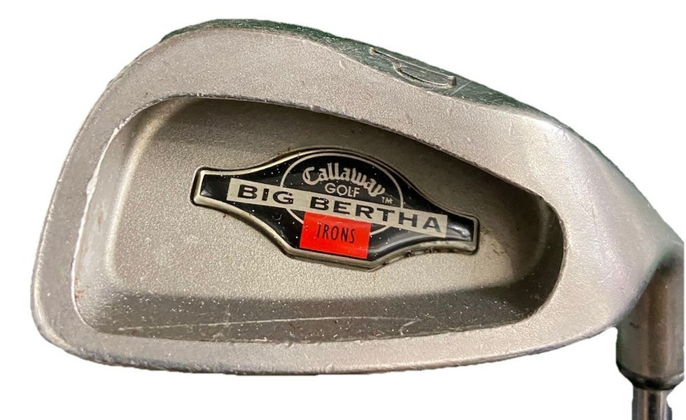 Callaway Big Bertha Pitching Wedge RH Minus 1" Memphis 10 Steel 34" New Mid Grip