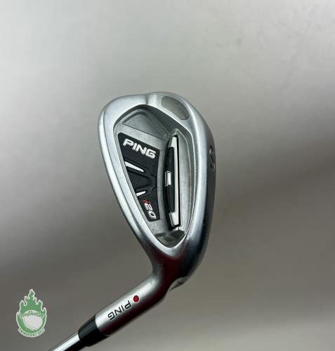 Used Right Handed Ping Orange Dot i20 Sand Wedge Stiff Flex Steel Golf Club