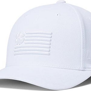 NEW Black Clover Live Lucky Clover Nation 15 White Adjustable Golf Hat/Cap