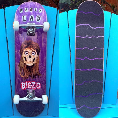 Fancy Lad Skateboards Lad Bigzo “Head” Complete Skateboard 8.25” OJ 53mm Wheels