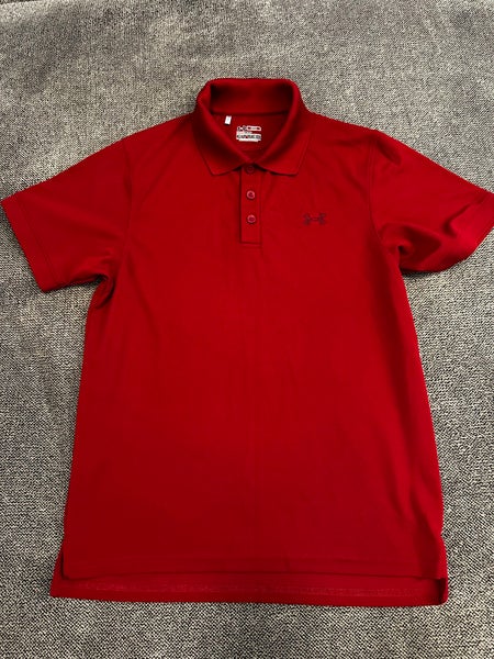 Under Armour Red Polo Shirt.