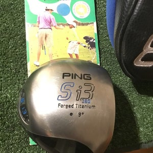 Ping Si3 380cc Black Dot 9* Driver Stiff Graphite Shaft (45) *VGC*