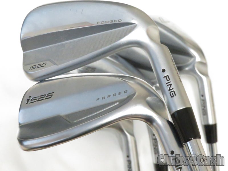 PING i530 / i525 Irons Black Dot KBS Tour 120 Stiff Flex Power Specs 6-P+Uw