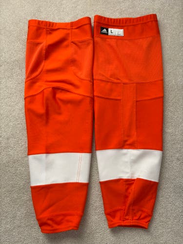 Orange Senior Large Adidas Socks Pro Stock (New)