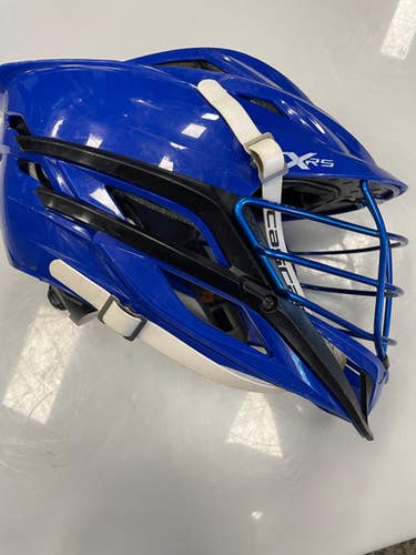 Used Cascade XRS Lacrosse Helmet Royal Blue One Size 11860-S000299640