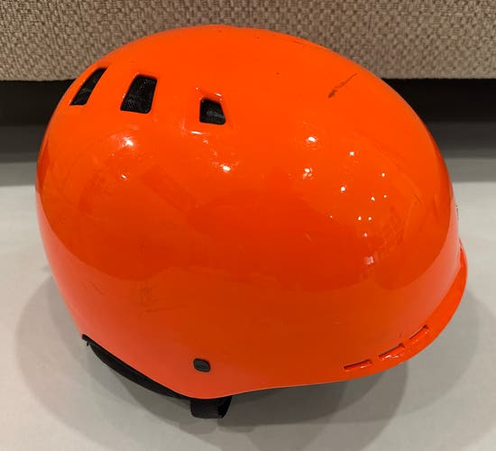 Smith Holt Jr. Ski Snowboard Skate Helmet Orange Unisex Size Y/M 53 - 58 cm