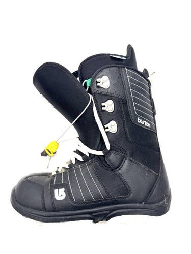 Used Burton CASA Womens Snowboard Boots Black Senior 8 11860-C000299596