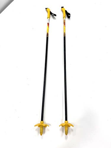 Used MADSHUS JR Boys DH Ski Pole Yellow 100 cm / 40 in 11860-C000299588